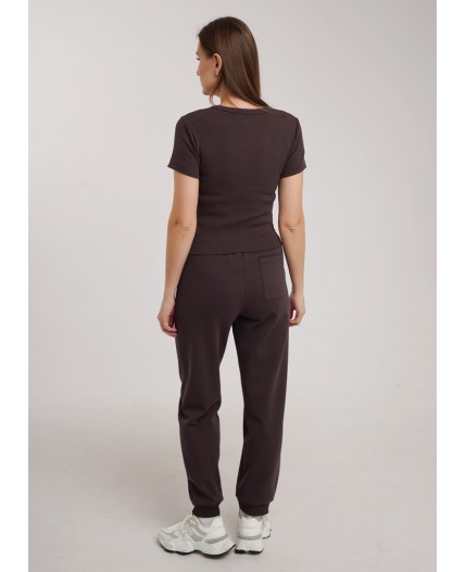 CLE LF26-100/6 Футболка жен. Карелия, коричневый