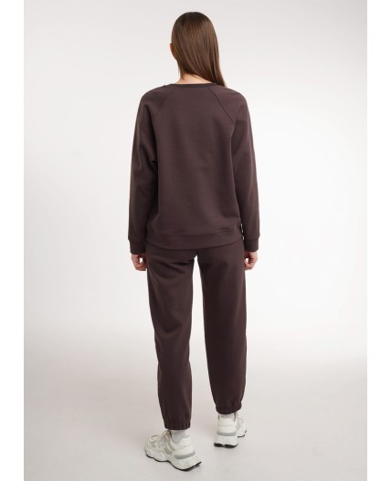 CLE LSW26-100/1 Джемпер жен. Карелия, коричневый