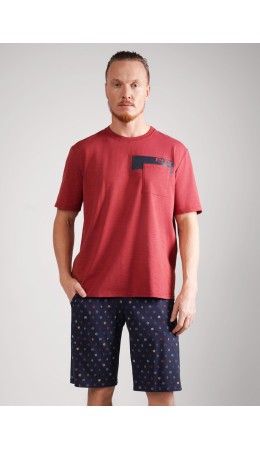 CLE MHP560413/1 Набор одежды муж., т.красный/т.синий