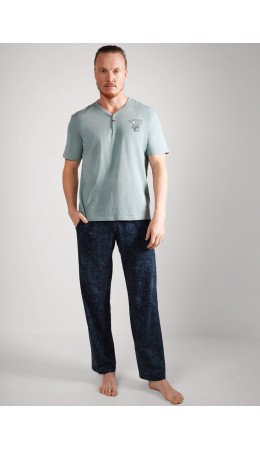 CLE MHP560423/2 Набор одежды муж., т.синий/бирюзовый