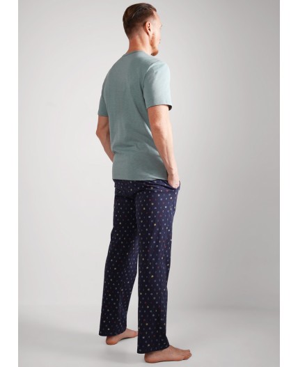 CLE MHP560423/2 Набор одежды муж., св.зелёный/т.синий