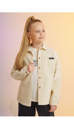 CLE Блузка дев. 863271/13гв, молочный