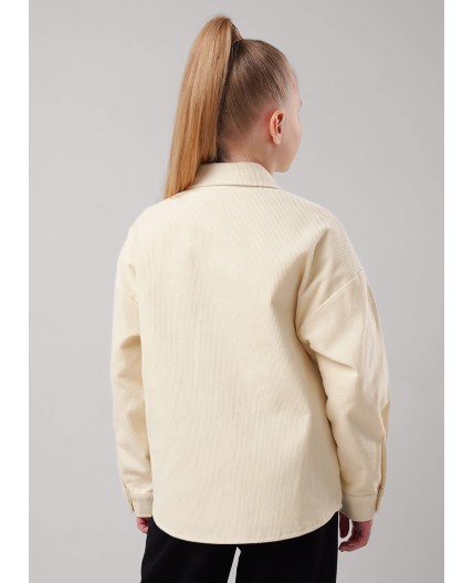 CLE Блузка дев. 863271/13гв, молочный