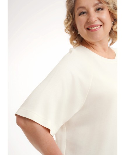 CLE Джемпер жен. 267146/197джп_п, молочный