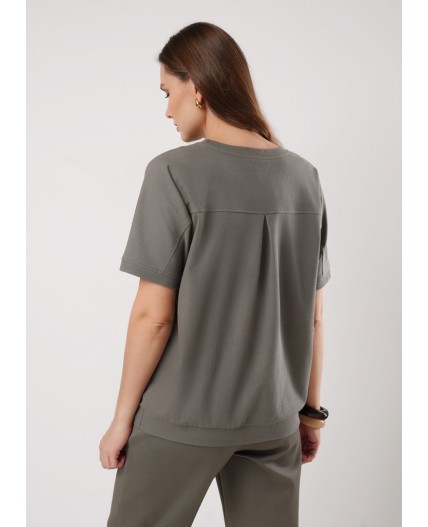 CLE Джемпер жен. 267150/199тдф_п, хаки