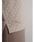 CLE Джемпер муж. 562490/10зн, молочный/св.коричневый