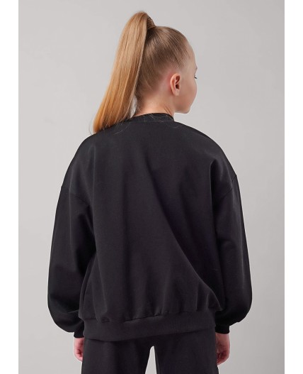 CLE Куртка дев. 867332/13а, чёрный