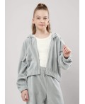 CLE Куртка дев. 867340ю, св.серый