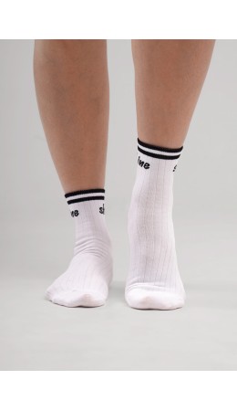 CLE Носки дет.С1603 20-22,22 холидэй дев, белый