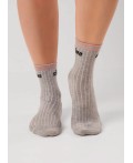 CLE Носки дет.С1603 20-22,22 холидэй дев, меланж серый
