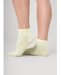 CLE Носки жен.Д5605 fashion база укороч, св.зелёный