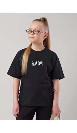 CLE Футболка дев. 867352/13г_п, чёрный