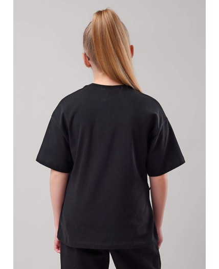 CLE Футболка дев. 867352/13г_п, чёрный