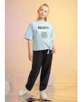 CLE Футболка дев. 867353/13кд_п, голубой