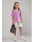 CLE Футболка дев. 867355/13кд_п, св.фиолетовый