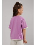 CLE Футболка дев. 867355/13кд_п, св.фиолетовый
