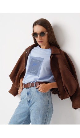 CLE Футболка жен. 266683кк_п, св.сиреневый