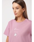 CLE Футболка жен. 267073кк_п, т.розовый