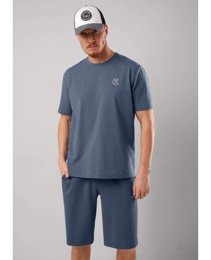 CLE Футболка муж. 562509/12г_п, джинсовый