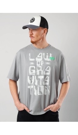 CLE Футболка муж. 562678/12кд_п, св.серый