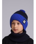 CLE Шапка дет. 433849ак флис, т.синий/синий