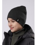 CLE Шапка дет. 533720ха, меланж серый/чёрный