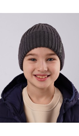 CLE Шапка дет. 563467ха, т.серый