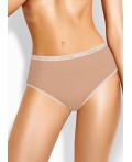 CLE CM15-1206/1 Трусы жен. Моккачино пак, св.коричневый/т.коричневый