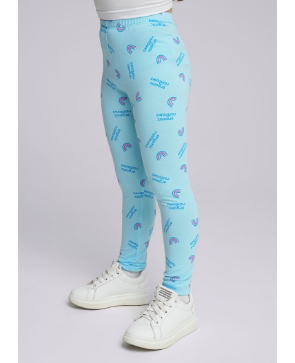 CLE Брюки дев 903633гн, голубой/т.бирюзовый