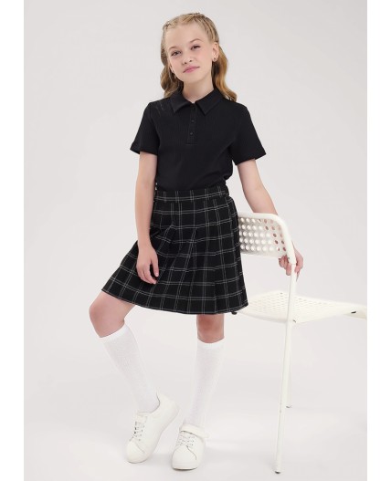 CLE Джемпер дев. 906638шл школа мп, чёрный