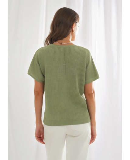 CLE Джемпер жен. 264677/209ха, св.зелёный