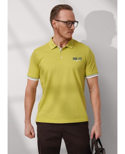 CLE Джемпер муж. 562718/14зз maxi_п, св.зелёный