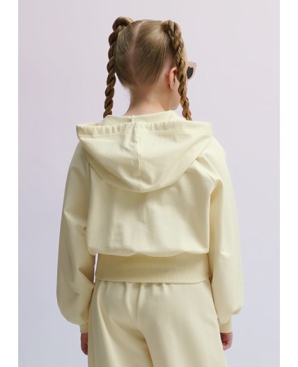 CLE Куртка дев. 867389/15а, молочный