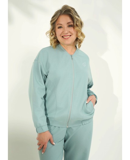 CLE Куртка жен. 267172/203зз_п, бирюзовый