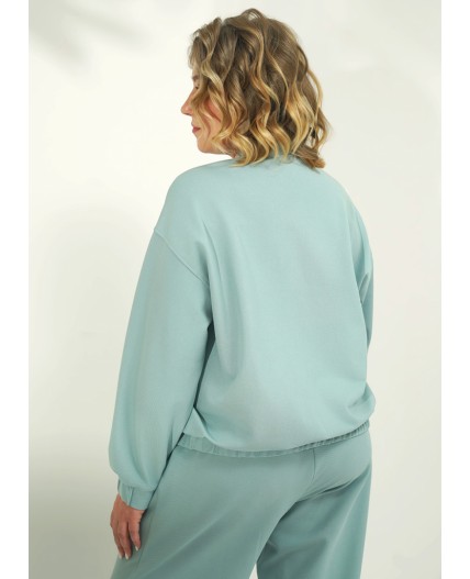 CLE Куртка жен. 267172/203зз_п, бирюзовый