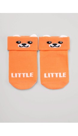 CLE Носки дет.С003 12-14,14-16 тормоза ясли, оранжевый