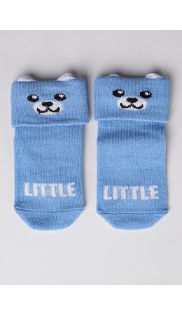 CLE Носки дет.С003 12-14,14-16 тормоза ясли, голубой