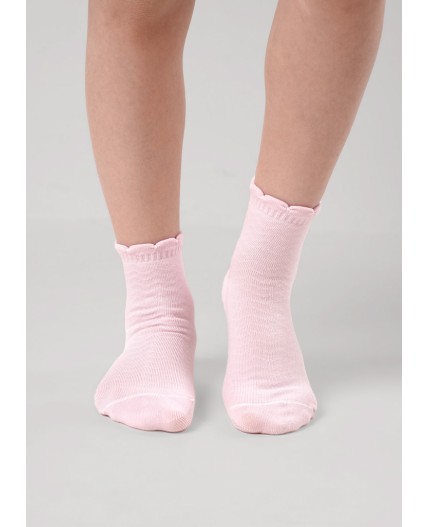 CLE Носки дет.С1620 12-14,14-16 выпускной дев, розовый