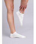 CLE Носки жен.Д202 хл+эл укор., белый