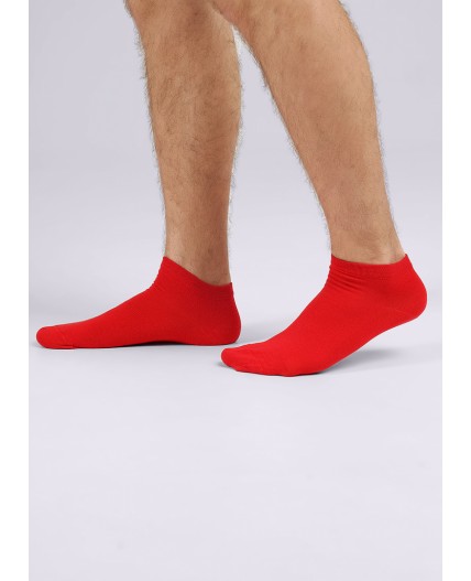 CLE Носки муж.S101 хл+эл укор, красный