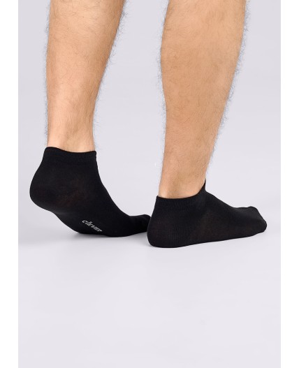 CLE Носки муж.S101 хл+эл укор, чёрный