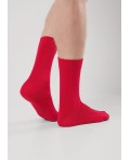CLE Носки муж.К100Л хл+лайкра, красный