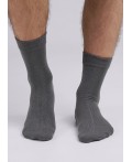CLE Носки муж.К104Л хл+лайкра, серый