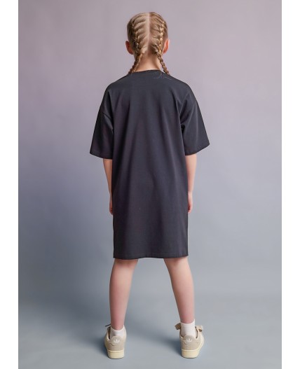 CLE Платье дев. 867387/15г_п, чёрный