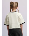 CLE Футболка дев. 867413/15кд_п, молочный