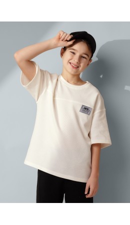 CLE Футболка мал. 867359/14шаф, молочный
