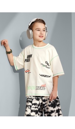 CLE Футболка мал. 867382/14кд_п, молочный