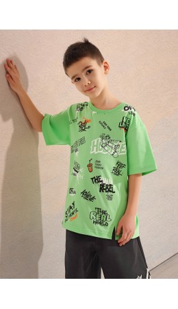 CLE Футболка мал. 867383/14кд_п, св.зелёный