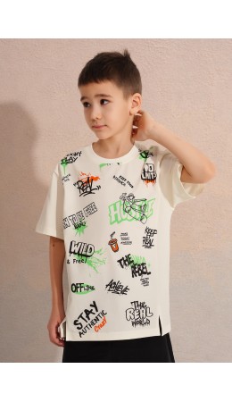 CLE Футболка мал. 867383/14кд_п, молочный