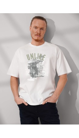 CLE Футболка муж. 560351/14кдт maxi_п, белый